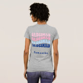 Bruidsmeisje Bachelorette Beach Party Matching T-shirt (Achterkant volledig)