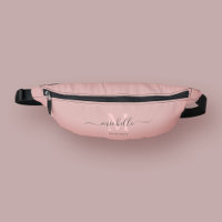 Bruidsmeisje Bachelorette Party Monogram Roze