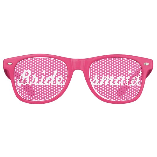 "Bruidsmeisje" Bachelorette Party Shades Zonnebril (Voorkant)
