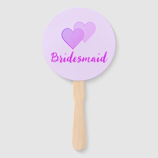 Bruidsmeisje Bachelorette Party. Woman Line Art Handwaaier (Voorkant)