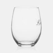 Bruidsmeisje Bachelorette Weekend Wijnglas Zonder Voet (Rechts)