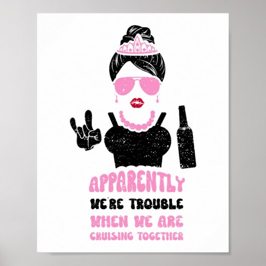 Bruidsmeisje Blijkbaar zijn we problemen als we Cr Poster (Voorkant)