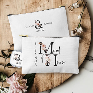 Bruidsmeisje Bloem Letter Boho Bloemstuk Aangepast Etui