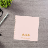 Bruidsmeisje blush roze notitieboek