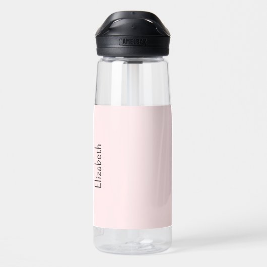 Bruidsmeisje Blush Roze Vrijgezellenfeest Waterfles (Achterkant)