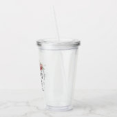 Bruidsmeisje Boeket Acryl Drinkbeker (Links)
