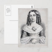 "Bruidsmeisje" briefkaart (Voorkant / Achterkant)
