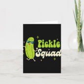 Bruidsmeisje Bruid Babe Pickle Lover Bachelorette  Kaart (Voorkant)