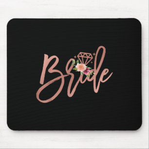 Bruidsmeisje Bruid Bruiloft Bruiloftcadeau Bloemen Muismat