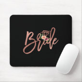 Bruidsmeisje Bruid Bruiloft Cadeau Bloem Muismat (Met muis)