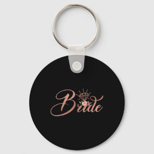 Bruidsmeisje Bruid Bruiloft Feest Cadeau Bloem Sleutelhanger