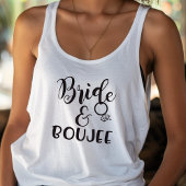 Bruidsmeisje Bruid en Boujee Bruiloft Tanktop