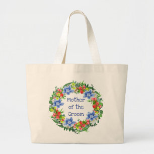 Bruidsmeisje Bruid Moeder Bruidegom Bloemenmeisje Grote Tote Bag