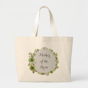 Bruidsmeisje Bruid Moeder Bruidegom Bloemenmeisje Grote Tote Bag