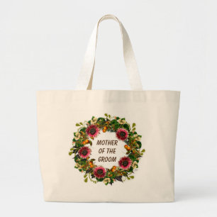 Bruidsmeisje Bruid Moeder Bruidegom Bloemenmeisje Grote Tote Bag