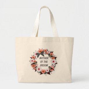 Bruidsmeisje Bruid Moeder Bruidegom Bloemenmeisje Grote Tote Bag