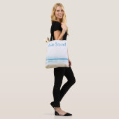 Bruidsmeisje Bruid Squad Strand Huwelijk Tote Bag (Op model)