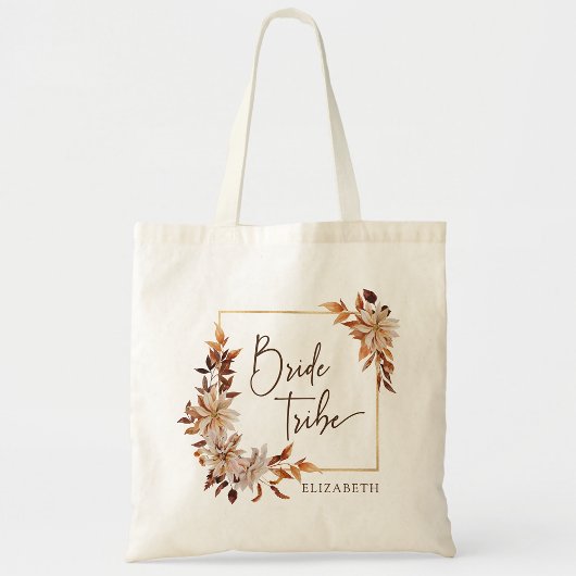 Bruidsmeisje Bruid Stam Bruiloft Tote Bag