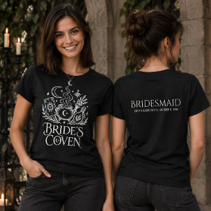 Bruidsmeisje Bruids Heksenkring Heks Bachelorette T-shirt