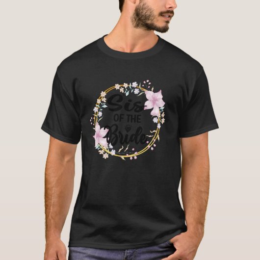 Bruidsmeisje Bruidsdouche Bruid Zuster T-shirt (Voorkant)