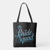 Bruidsmeisje Bruidsentourage Bruidsjonker Tote Bag (Achterkant)