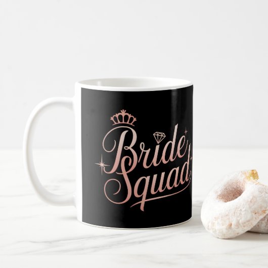Bruidsmeisje Bruidsentourage Koffiemok (Met donut)