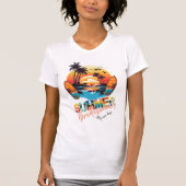 Bruidsmeisje bruidsfeest zomer t-shirt (Voorkant)