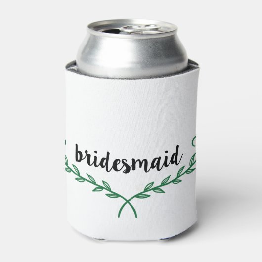 bruidsmeisje bruiloft bier koeler (Blikje Voorkant)