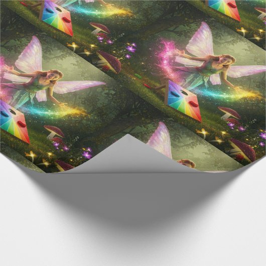 Bruidsmeisje Bruiloft Cadeaupapier (Hoek)