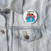 Bruidsmeisje Bruiloft ID Button (In situ)