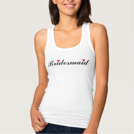 Bruidsmeisje Bruiloft Uitstapje Bachelorette Feest Tanktop