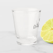 Bruidsmeisje Cadeau | Aanpasbare Script Naam Shot Glas (Links)