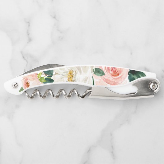 Bruidsmeisje cadeau kurkentrekker - Airy Blush (Achterkant)