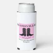 Bruidsmeisje cadeau- Nashville Koelbox Seltzer Blikjeskoeler (Seltzer Voorkant)