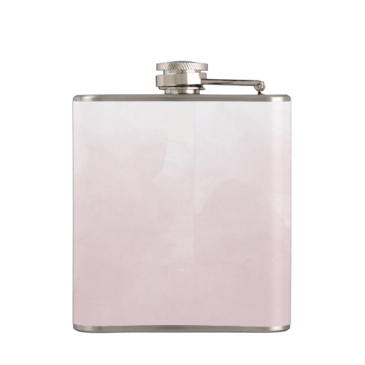 Bruidsmeisje cadeau Roze Roos Bruiloft Heupfles (Achterkant)