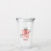 bruidsmeisje cadeau voor bruidsmeisje voorstel op acryl drinkbeker (Voorkant)