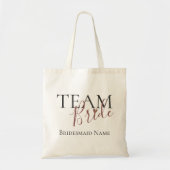 Bruidsmeisje cadeau voor bruiloft en vrijgezellenf tote bag (Voorkant)