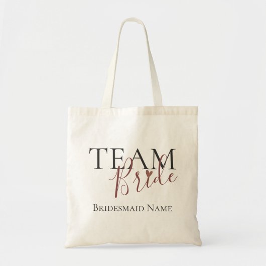 Bruidsmeisje cadeau voor bruiloft en vrijgezellenf tote bag (Voorkant)