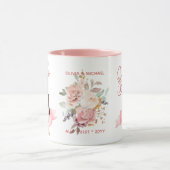 Bruidsmeisje Caricatuur Aanzoek Bedankt Aangepast Mok (Midden)