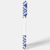 Bruidsmeisje citroenen blauwe Italiaanse tegels br Case-Mate iPhone Case (Achterkant / Rechts)