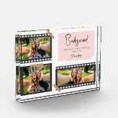 Bruidsmeisje Custom Photo Collage Bachelorette Fotoblokken (Links)