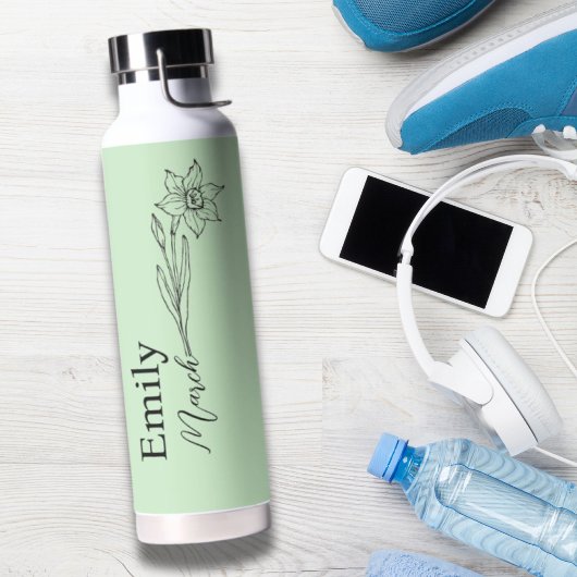 Bruidsmeisje Daffodil Maart Geboorte Maand Bloem Waterfles