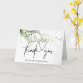Bruidsmeisje Dank Geschenk Trouw Bruidsfeest Kaart (Gele Bloem)