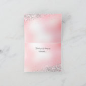  bruidsmeisje dank u bedankkaart (Binnen)