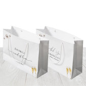 Bruidsmeisje Dankjewel Parels en Prosecco Groot Cadeauzakje