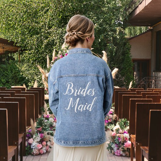 Bruidsmeisje Denim Jacket