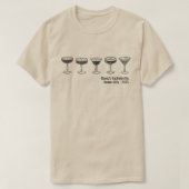 Bruidsmeisje Espresso Martini Bachelorette  T-shirt (Design voorkant)