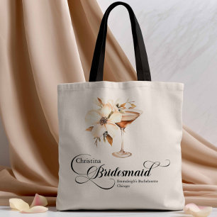 Bruidsmeisje Espresso Martini Bachelorette Tote Bag