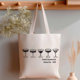 Bruidsmeisje Espresso Martini Hen Party Tote Bag