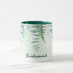 Bruidsmeisje eucalyptus groen gebladerte groene br mok